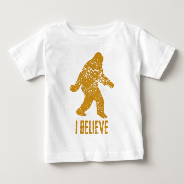 Ich glaube baby t-shirt (Vorderseite)