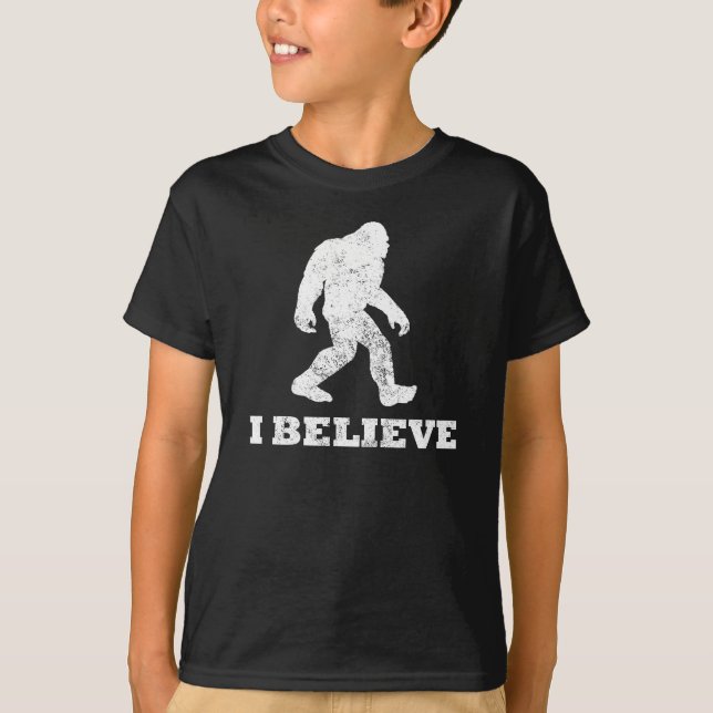 Ich glaube Bigfoot T-Shirt (Vorderseite)