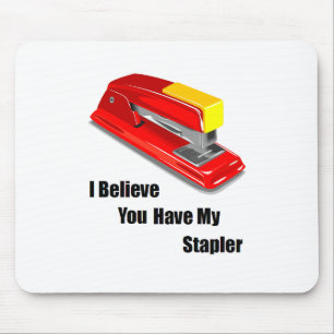 Ich glaube, dass Sie meine HefterBüroräume haben Mousepad