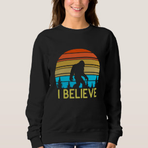 Ich glaube, der große Fuß Sweatshirt