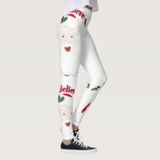 Ich glaube, der Vintage Weihnachtsmann Leggings