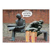 Ich glaube, du hast den Essensdeal überwunden.