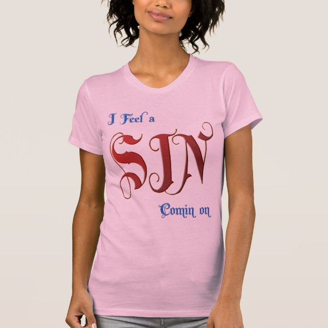 Ich glaube einem Sünden-T - Shirt (Vorderseite)