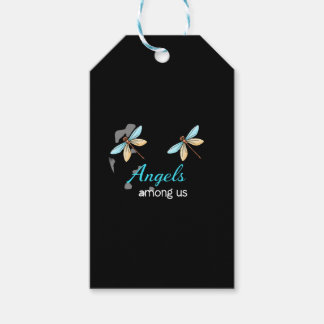 Ich glaube, es gibt Engel unter uns Libelle T-Shir Geschenkanhänger