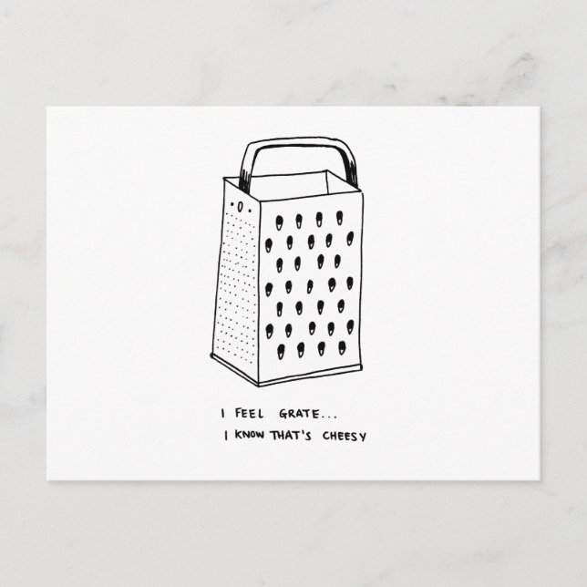 Ich glaube Gitter Postkarte (Vorderseite)