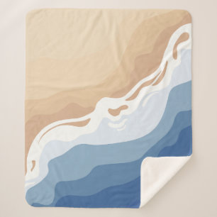 Ich glaube, ich könnte den Strand sehen Sherpadecke