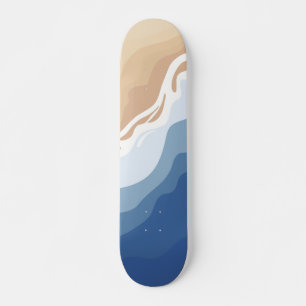 Ich glaube, ich könnte den Strand sehen Skateboard