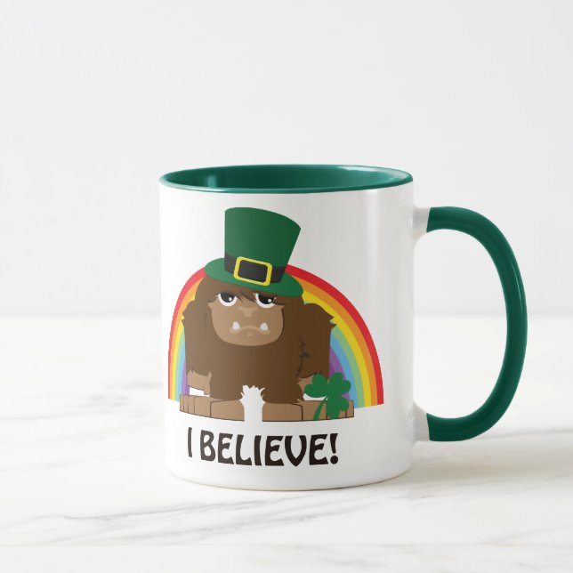 Ich glaube! Kobold Bigfoot Tasse (Rechts)