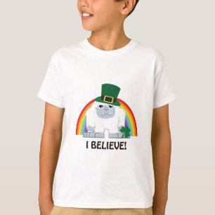 Ich glaube! Leprechaun Yeti T-Shirt