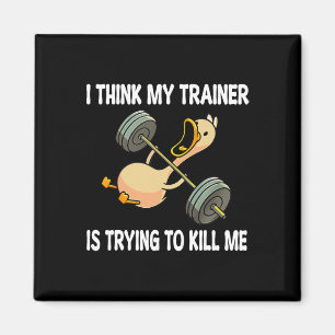 Ich glaube, mein Trainer versucht, mir die sonnige Magnet