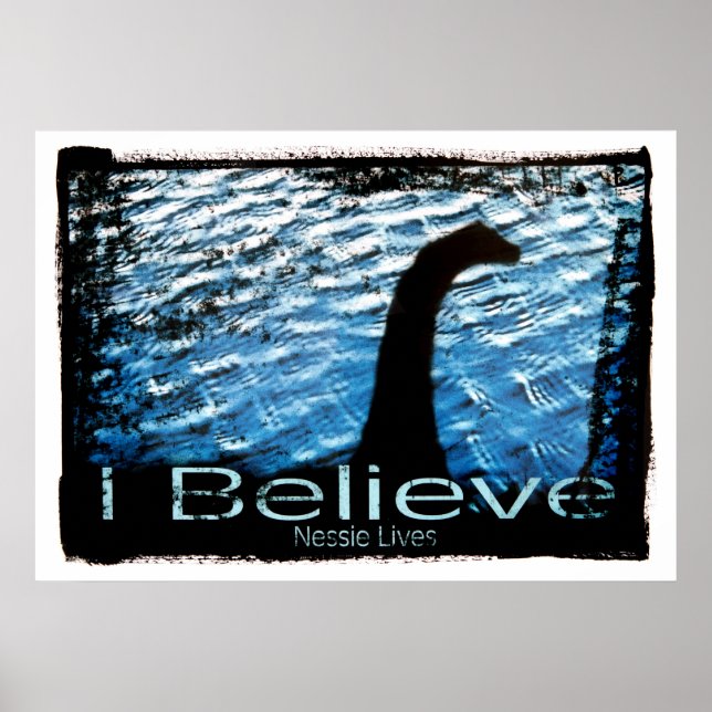 Ich glaube, Nessie Lives Poster (Vorne)