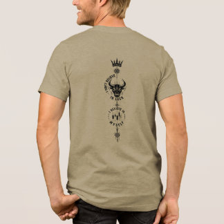 Ich glaube nicht an Glück, ich glaube an mich selb Tri-Blend Shirt