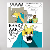 Ich glaube nicht, dass sie dieses Poster mag