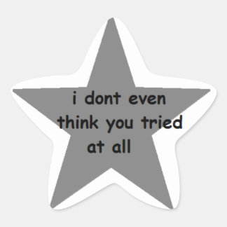 Ich glaube nicht einmal, dass du einen Sticker anp