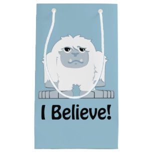 Ich glaube! Niedlich Yeti Kleine Geschenktüte
