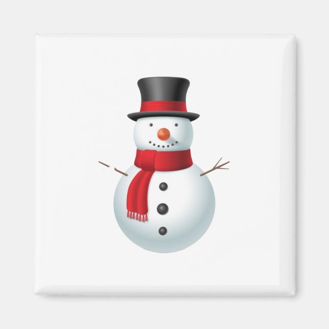 Ich glaube noch an den Weihnachtsmann Magnet (Vorne)