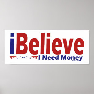 Ich glaube Postern Poster