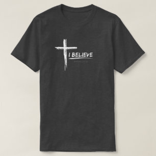 Ich glaube - Römer 10:9-10 T - Shirt