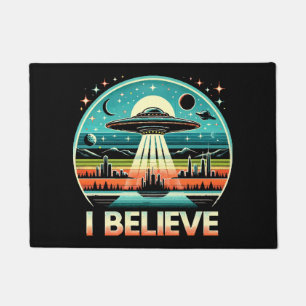 Ich glaube - UFO Fußmatte