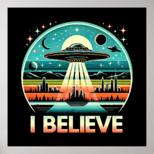 Ich glaube - UFO Poster