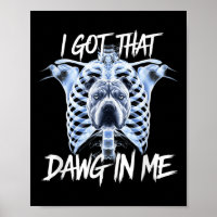 Ich Got, dass Dawg in mir Xray Pitbull Ironic Meme