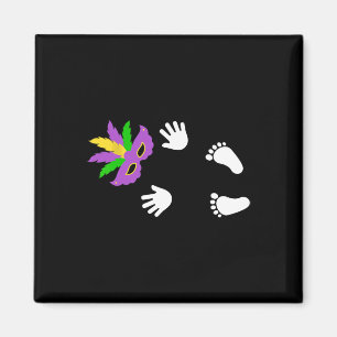 Ich Got den Byby Happy Mardi Gras Karneval Magnet