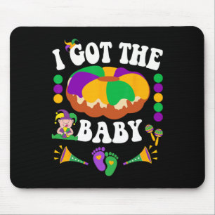 Ich Got den Byby Niedlich Happy Mardi Gras Karneva Mousepad