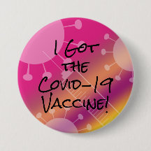 Ich Got den Covid-19 Vaccine Colorful Gradient Omb