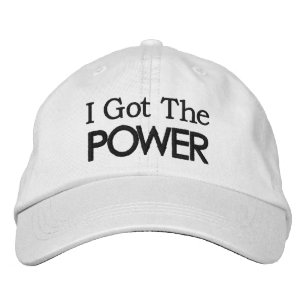 Ich Got den POWER Empowerment & Ermutigung Geschen Bestickte Baseballkappe
