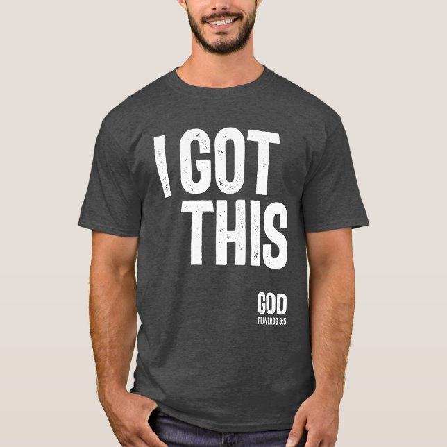 Ich Got dies - Christliches Geschenk T-Shirt (Vorderseite)