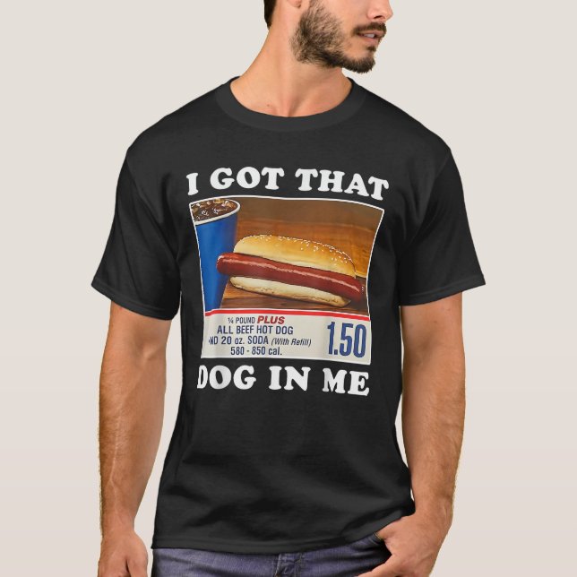 Ich Got diesen Hund in mir lustige HotDog Frauen M T-Shirt (Vorderseite)