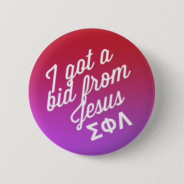 Ich got ein Angebot von Jesus Button (Vorderseite)