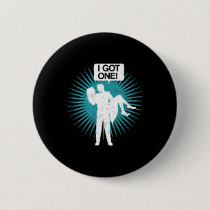 Ich Got ein lustiges Bachelor Party Bride Groom Ge Button