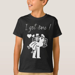 Ich Got eine Funny Bride Men Groom Wedding Party J T-Shirt