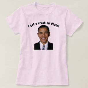 Ich got eine Zerstampfung auf Obama T-Shirt