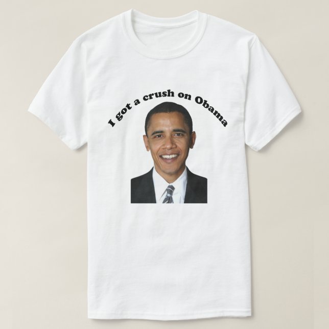 Ich Got einen Absturz auf Obama Girl T-Shirt (Design vorne)