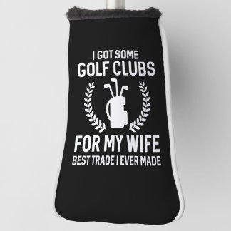 Ich Got einige Clubs für meine Ehefrau Golf Headcover