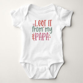 Ich Got es von meinem Papa - Baby Bodysuit Strampler
