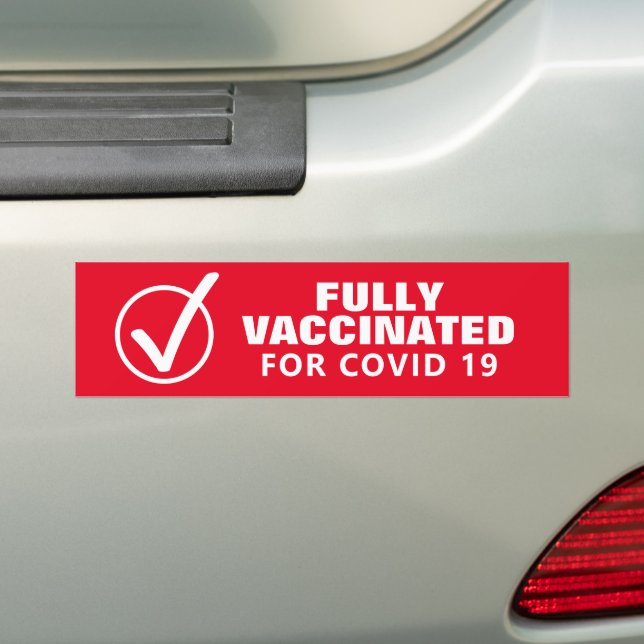 Ich got gegen Covid-Pro-Impfung geimpft Autoaufkleber (Auf Auto)