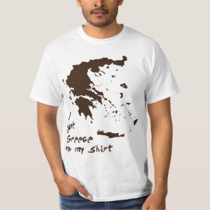 Ich got Griechenland-Fett auf meinem Shirt