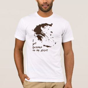 Ich got Griechenland-Fett auf meinem Shirt