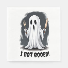 Ich Got Halloween Ghost Serviette