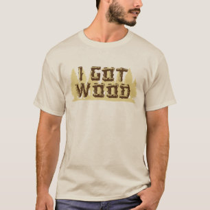 Ich got Holz (Shaun der Toten) T-Shirt