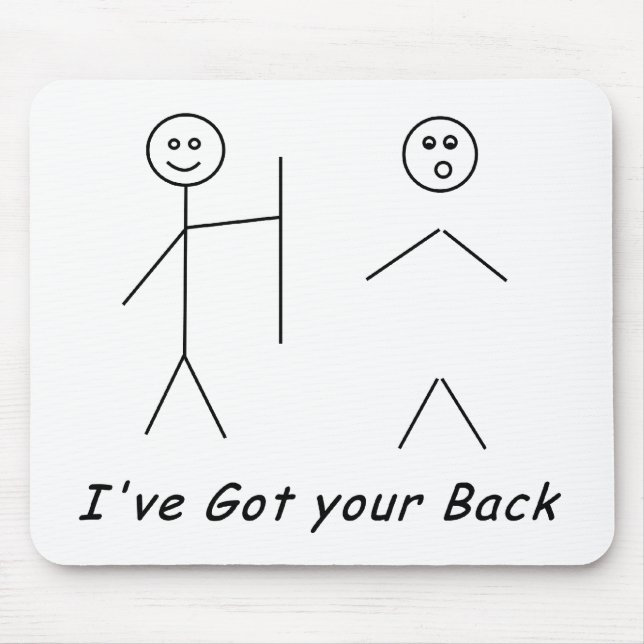 Ich got Ihre hintere Mausunterlage Mousepad (Vorne)