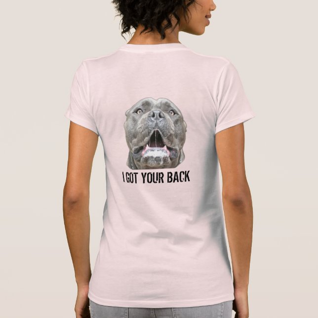 Ich Got Ihren Back T - Shirt Corso Dog (Rückseite)