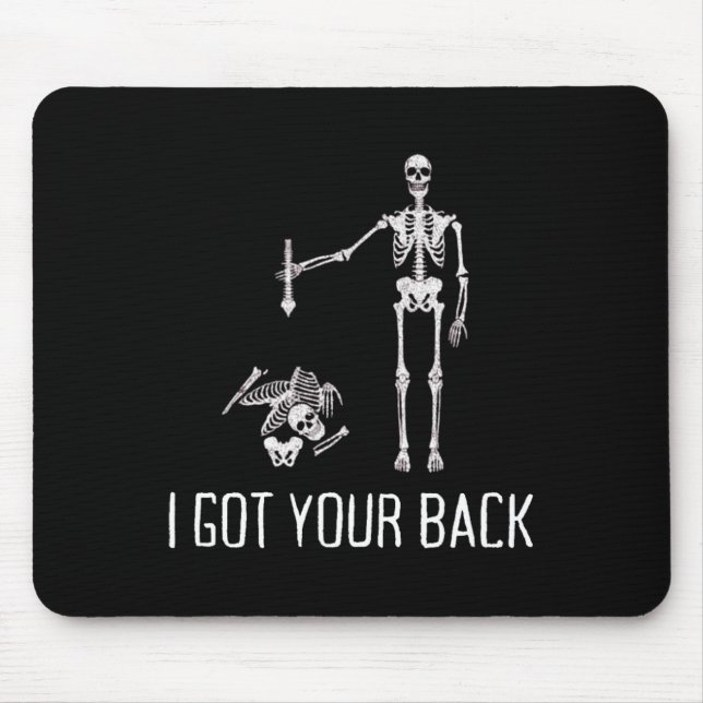 Ich Got Ihren Ck Funny Skelett Spaß Lover Mousepad (Vorne)