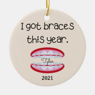 Ich Got in diesem Jahr Brammen Ornament