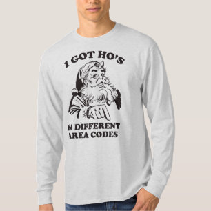 Ich Got in verschiedenen Gebieten Codes Funny Chri T-Shirt
