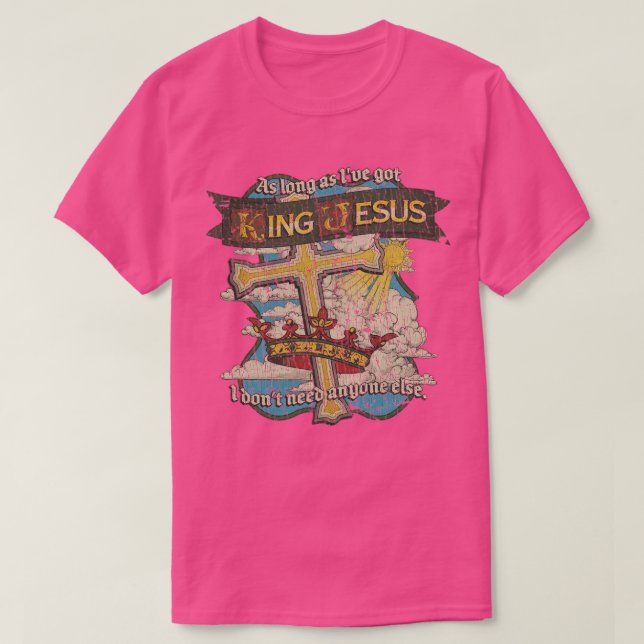 ICH GOT JESUS 999 VINTAGE MENS T-Shirt (Design vorne)