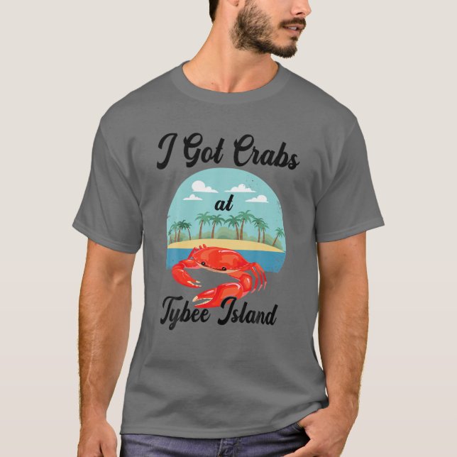 Ich Got Krebse auf Tybeinsel Funny Crabs Lover Ges T-Shirt (Vorderseite)